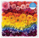 Rainbow Summer Flowers 500 Piece Jigsaw Puzzle
