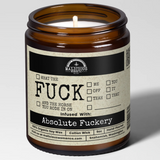 All The Fucks Candle