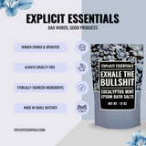 Exhale The Bullshit Bath Salts