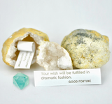 Magic Crystal Geode Surprise With Fortune