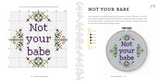 Feminist Cross-Stitch: 40 Bold & Fierce Patterns - Full Circle Gifts & Goods