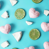 Lip Balm - Pink Heart Coconut Lime - Full Circle Gifts & Goods