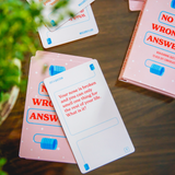 No Wrong Answers Card Game