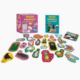 Trash Animals Magnet Set: Live Free, Eat Trash!