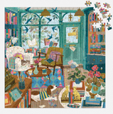 Bookshop Afternoon 500 Piece Foil Puzzle - Full Circle Gifts & Goods