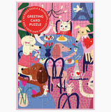 Paws For Love Greeting Card Puzzle
