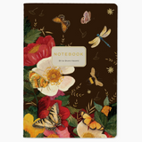Notebook - Butterflies + Peonies
