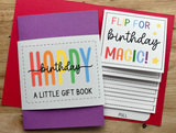 Waterfall Gift Card Holder - Happy Birthday