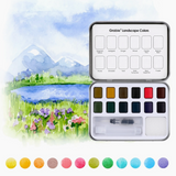 Watercolor Paint Set - Landscape Colors - Full Circle Gifts & Goods