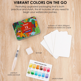 Watercolor Paint Set - Landscape Colors - Full Circle Gifts & Goods