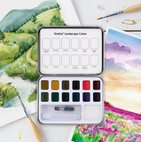 Watercolor Paint Set - Landscape Colors - Full Circle Gifts & Goods