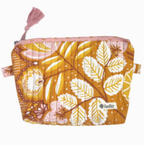 Tawny Quilted Zipper Pouch - Full Circle Gifts & Goods