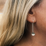 Tiny Silver Bowl Drop Earrings - Full Circle Gifts & Goods