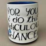Cary Lane Cup - Large Ridiculous Dance - Full Circle Gifts & Goods