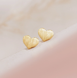 Heart Stud Earrings - Full Circle Gifts & Goods