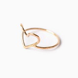 Open Heart Ring - Full Circle Gifts & Goods