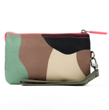 Carnaby Wallet in Vintage Camo with Strap