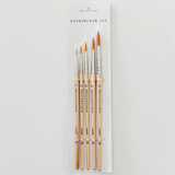 Watercolor Paintbrushes Set Of 5 - Full Circle Gifts & Goods