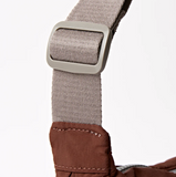 Farringdon Half Moon Bag in Chocolate Taslon