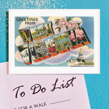 Rhododendron Greetings From West Virginia Magnet - Full Circle Gifts & Goods