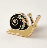 Garden Snail Enamel Pin - Full Circle Gifts & Goods