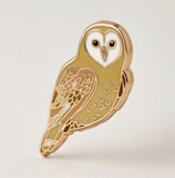 Barn Owl Enamel Pin - Full Circle Gifts & Goods