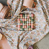 Recycled Wool Felt Dot Trivet - Nectar - Full Circle Gifts & Goods