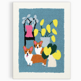Punch Needle Kit - Corgi Friends