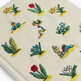 Richard Scarry Lowly Worm Floral Embroidered Journal - Full Circle Gifts & Goods