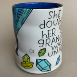 Cary Lane Cup - XL Grandma Unicorn