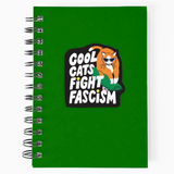 Cool Cats Fight Fascism Sticker