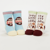 Blue Q Baby Socks - Dog Lover Jr./ Itty Bitty Buddies