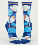 Blue Q Women's Crew Socks - Cool Ass Grandma