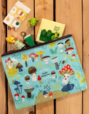 Cute Lil Mushrooms Zipper Pouch