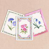 Mini Watercolor Painting Kit - Flowers