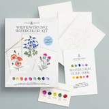 Watercolor Painting Kit - Wildflowers