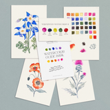 Watercolor Painting Kit - Wildflowers