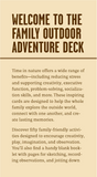 Family Outdoor Adventure Deck