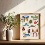 Insect Study Giclée Art Print