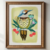 Northern Flicker Giclée Art Print