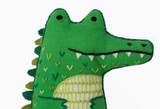 Embroidery Kit - Alligator Stuffy