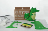 Embroidery Kit - Alligator Stuffy