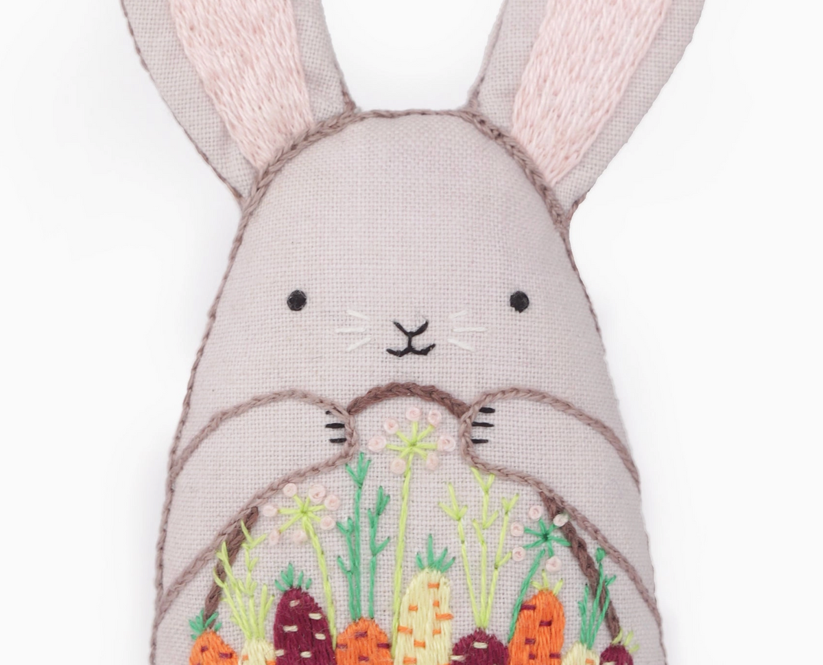 Embroidery Kit - Bunny Stuffy – Full Circle Gifts & Goods