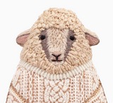 Embroidery Kit - Sheep Stuffy