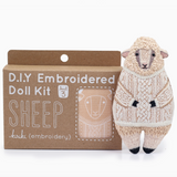 Embroidery Kit - Sheep Stuffy