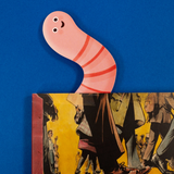 Die Cut Bookmark - Earthworm