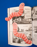 Die Cut Bookmark - Earthworm
