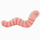Die Cut Bookmark - Earthworm