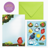 Letter Writing Set - Colorful Birds