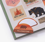 National Parks Stickerology: Stickers for Hikers, Campers, Explorers, and More